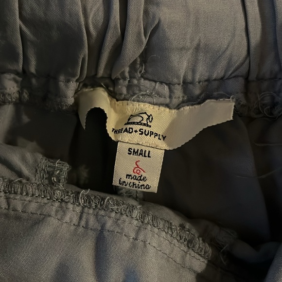 Thread & Supply Flowy Wide Leg Summer Pants Small - Picture 3 of 5